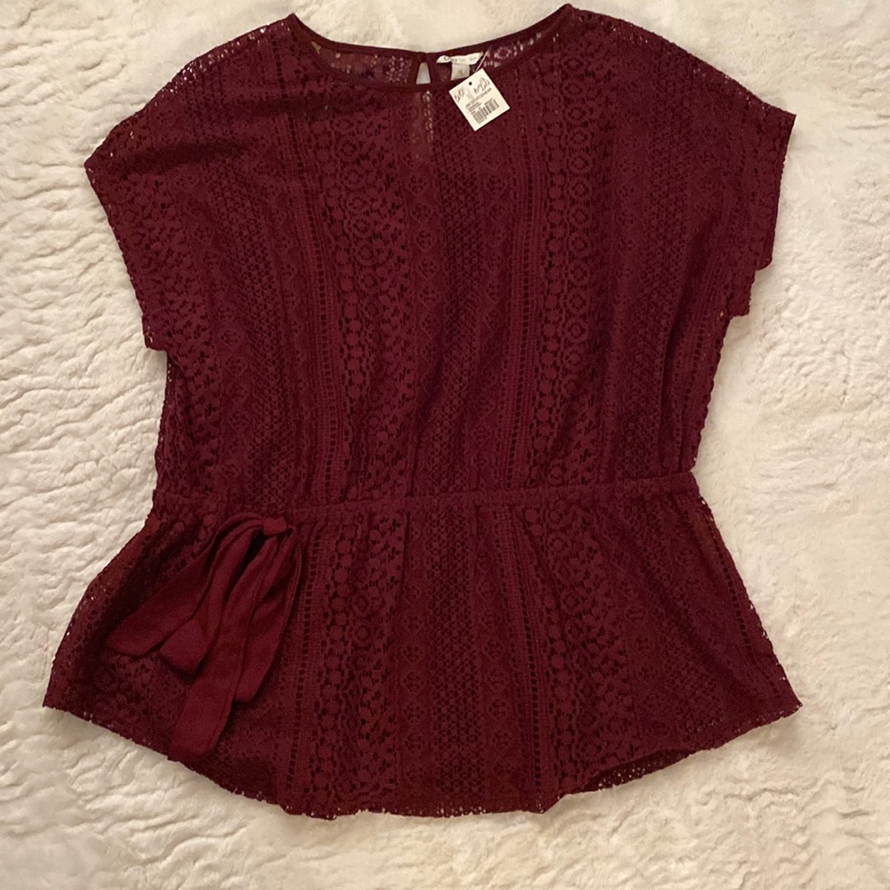 Burgundy Top